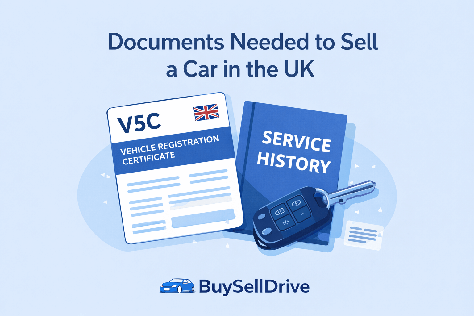 BuySellDrive documents needed to see a car in the UK