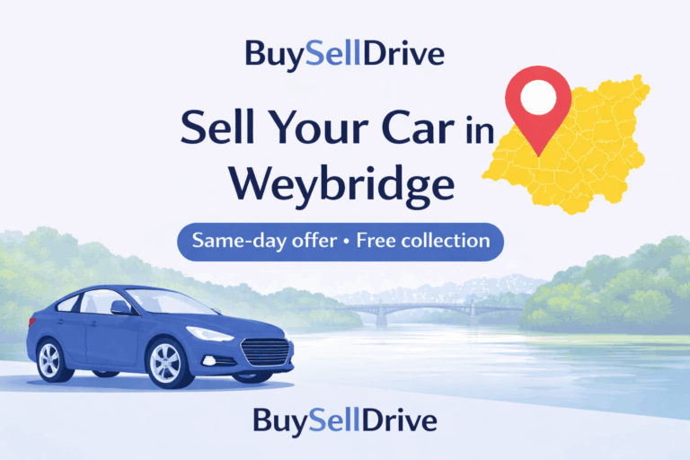 Sell your car in Weybridge with BuySellDrive