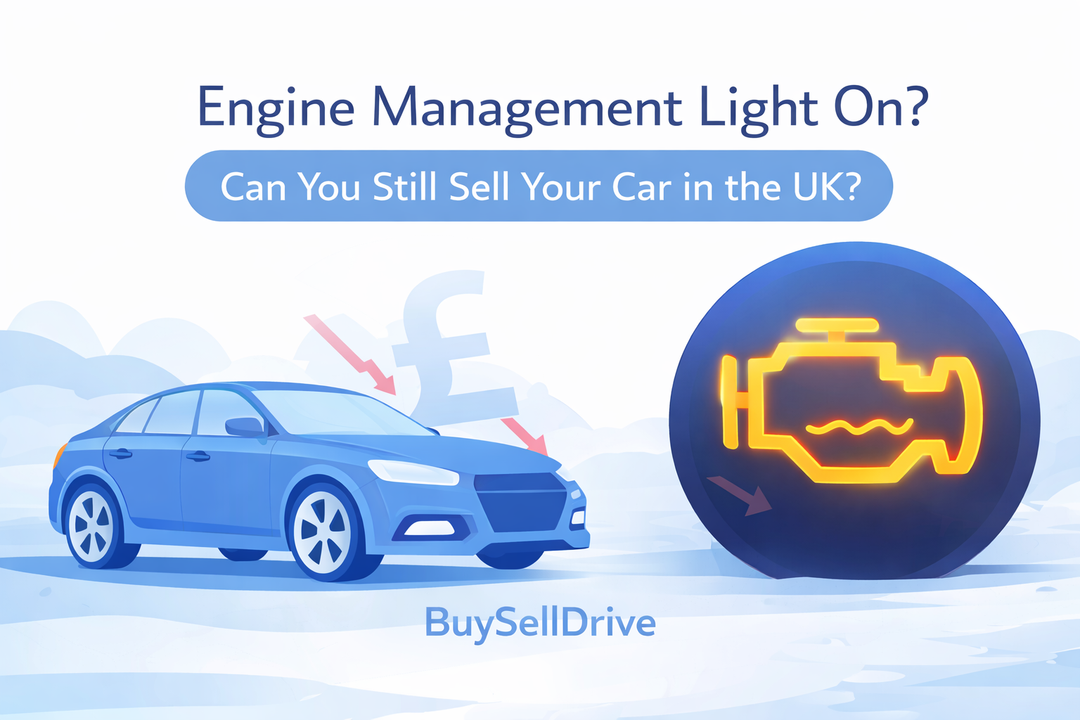 Engine Management Light On? Can You Still Sell Your Car in the UK (and What It Does to the Price)